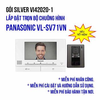 Lắp đặt trọn bộ chuông hình Panasonic VL-SV71VN (SILVER VI42020-1)